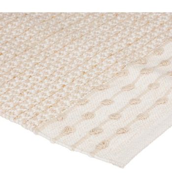 Tapis décoratif en Coton motif sable et cuivre 60 x 90 cm