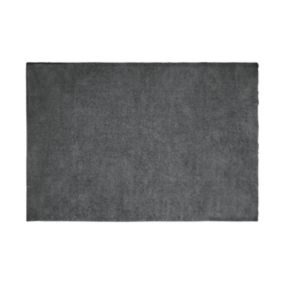 Tapis décoratif Gris foncé esprit Berbère 160 x 230 cm