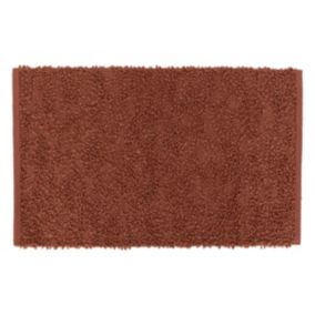 Tapis décoratif tissage effet bouclette 60 x 90 cm