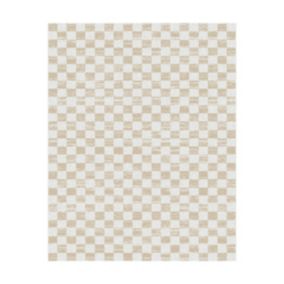 Tapis décoration d'intérieur damier 133x190cm