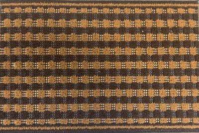 Tapis d'entrée extérieur grattoir marron L.60 x l.40cm