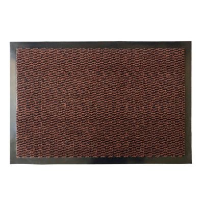 Tapis D’entrée "The Jungle" En Fibre De Coco – Léopard Peint Main, Antidérapant, 70 X 40 Cm, Message "Welcome To The Jungle"