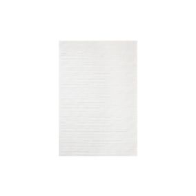 Tapis d'extérieur - 114x170cm - Blanc - Réversible - 100% polypropylène - 1350gr / m² - TOKYO