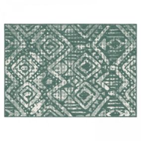 Tapis d'extérieur en polypropylène 120 x 170 cm vert  Oviala