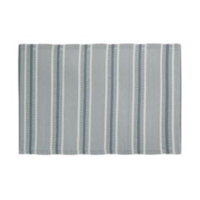 Tapis d'extérieur en polypropylène 120 x 180 cm Ethnique - Gris