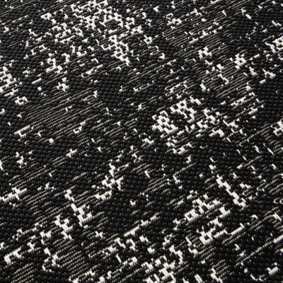 Tapis d'extérieur en polypropylène 200 x 290 cm noir  Oviala