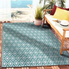 Tapis d'extérieur Motif géométrique 120x180cm, Dylrev