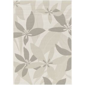 Tapis d'extérieur ou d'intérieur - Vanille - Beige naturel - 120 x 170 cm