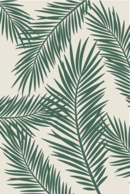 Tapis d'extérieur Calvi Natali taille L coloris vert