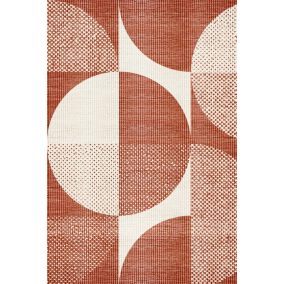 Tapis d'extérieur Calvi Vannina taille L terracotta