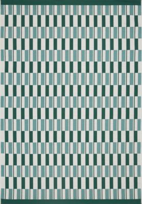 Tapis d'extérieur Capu géométrie vert l.160 x L.230 cm