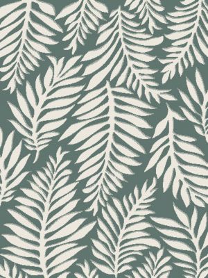 Tapis d'extérieur Tio feuilles vert l.150 x L.200 cm