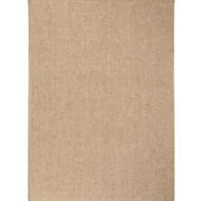 Tapis d'intérieur/extérieur aspect jute naturel 190x290