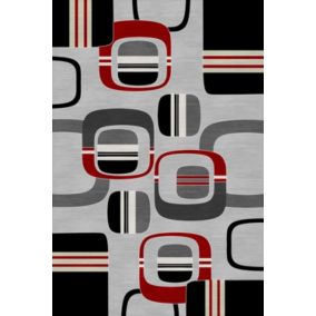 Tapis d'intérieur GULLI 80 x 150 cm - Rouge