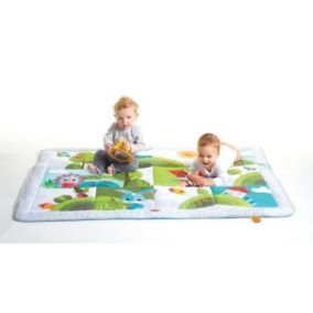 Tapis d'éveil Géant Pour Bébé, Des la naissance, Collection Dans la Prairie, 150 x 100 cm