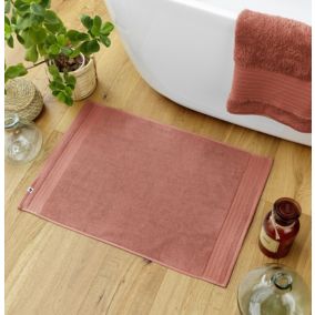 Tapis de bain 50 x 70 cm GARANCE Terracotta