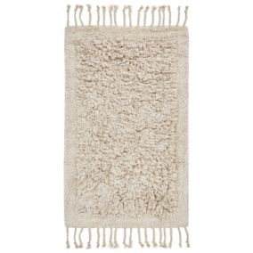 Tapis de bain 50 x 80 cm beige OLTAN