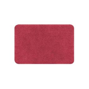 Tapis de bain Acrylique BRIZZOLO 70x120cm Rouge Spirella