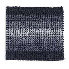 Tapis de bain antidérapant 50x50 bleu benjamin par kiamami valentina