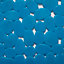 Tapis de bain antidérapant bleu 40 x 70 cm Batumi