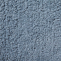 Tapis de bain antidérapant bleu 50 x 45 cm Diani