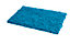 Tapis de bain antidérapant bleu 50 x 80 cm Abava