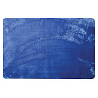 Tapis de bain antidérapant 50x80 cm, bleu, Spirella Fino