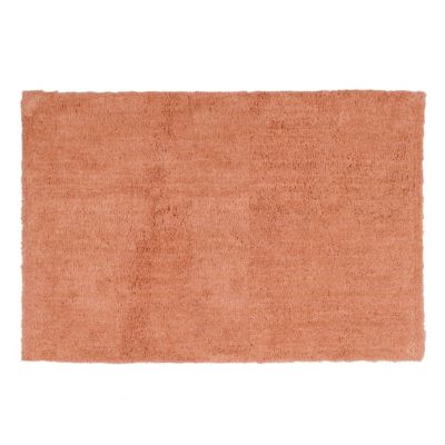 Tapis de bain antidérapant 50x80 cm, coton, terracotta, GoodHome Koros