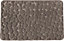 Tapis de bain antidérapant à mémoire de forme 50x80 cm, taupe, Levasseur Mineral