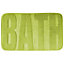 Tapis de bain antidérapant vert 45 x 75 cm Bath