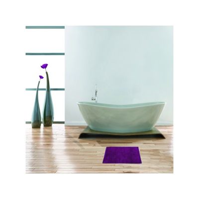 Tapis de bain Coton 45x70cm Violet MSV