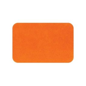 Tapis de bain Coton CAROLINA 60x90cm Orange Spirella