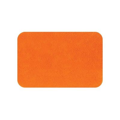 Tapis De Bain En Coton Spirella Carolina - 47x50 Cm, Bleu, éponge 19 Mm, Doux Et Absorbant