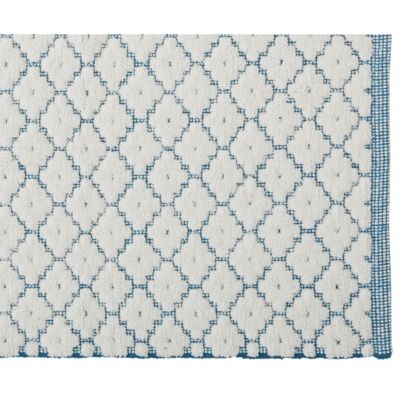 Tapis de bain déco en coton tufté 50x80cm