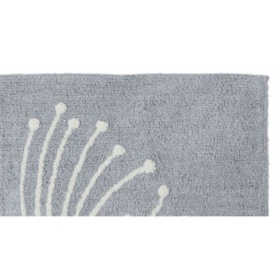 Tapis de bain déco en coton tufté 60x120cm