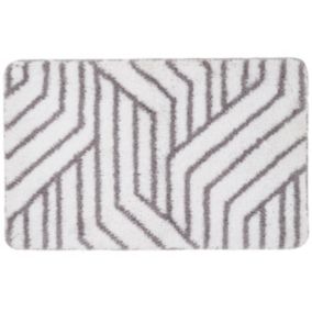 Tapis de bain déco en polyester 50x80cm