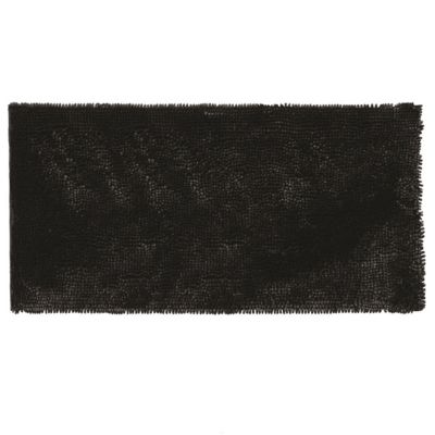 Tapis de bain déco fil doré en polyester 60x120cm