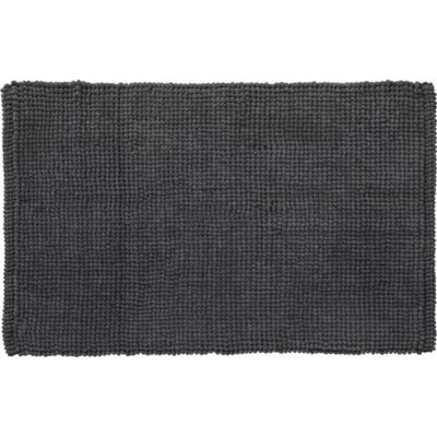 Tapis de bain en polycoton uni 50x80cm