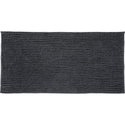 Tapis de bain en polyester uni 60x120cm