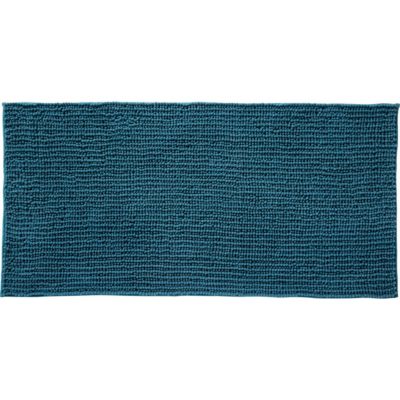 Tapis de bain en polyester uni 60x120cm