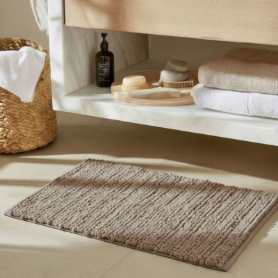 Tapis de bain et descente de lit Sable 70x120 cm KOALACK