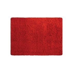 tapis de bain Microfibre 40x60cm Rouge MSV