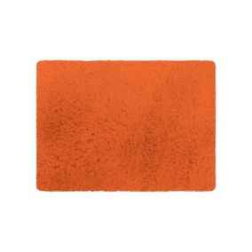 Tapis de bain Microfibre 50X70Cm Orange MSV
