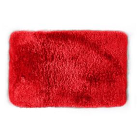 Tapis de bain Microfibre FINO 60x90cm Rouge Spirella