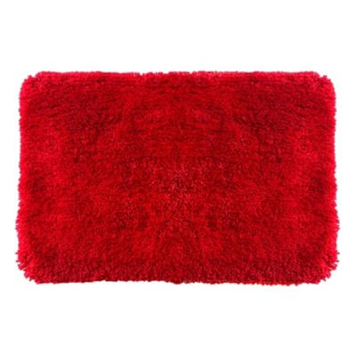 Tapis de bain Microfibre HIGHLAND 55x65cm Rouge Spirella