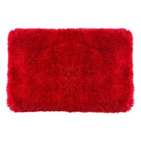 Tapis de bain Microfibre HIGHLAND 55x65cm Rouge Spirella