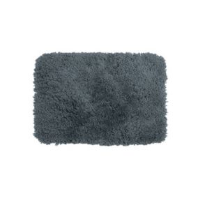 Tapis de bain Microfibre HIGHLAND 80x150cm Gris Granit Spirella