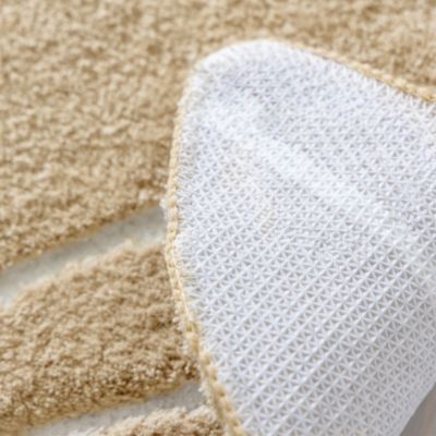 Tapis de bain MOSAIQUE 50x80 beige en acrylique