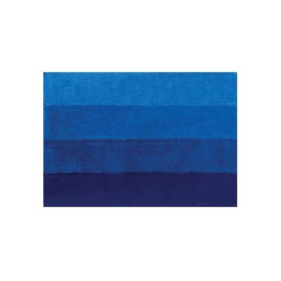 Tapis de bain Polyester FOUR 60x90cm Bleu Spirella