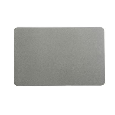 Tapis de bain rectangulaire en diatomite l.60 x L.39 cm gris MSV